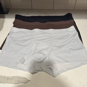 Men's Boxer Briefs - Black, Brown, and Gray